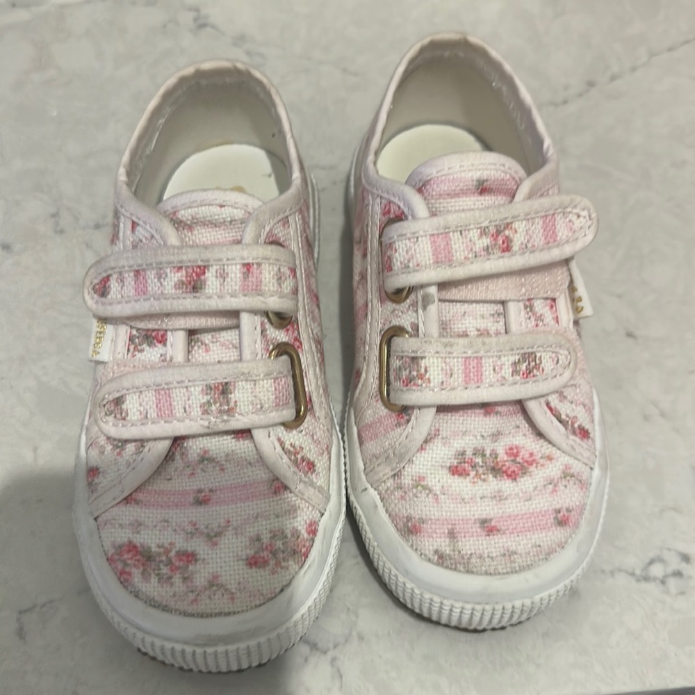 Loveshackfancy superga sneakers